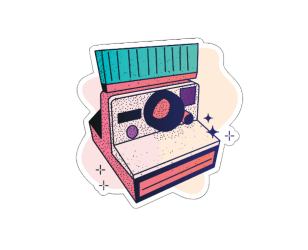 Polaroid límmiði