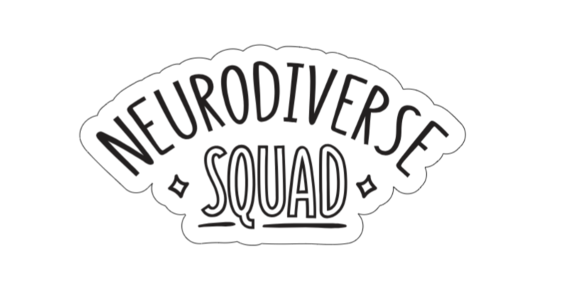 Neurodiverse Squad límmiði