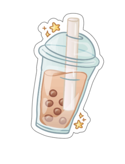 Classic Boba límmiði