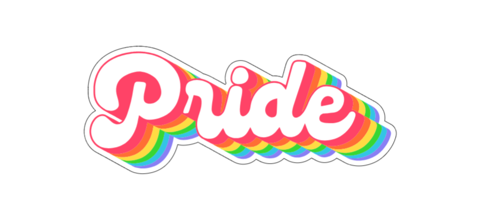 Funky Pride límmiði