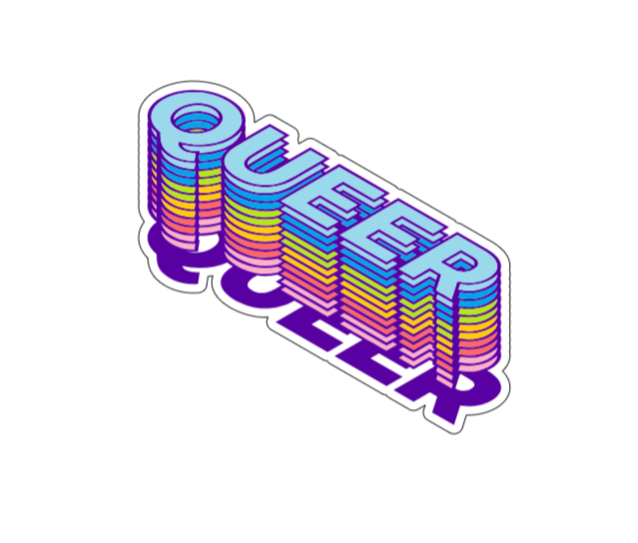 Retro Queer límmiði