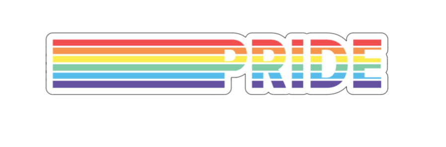 Retro Pride límmiði