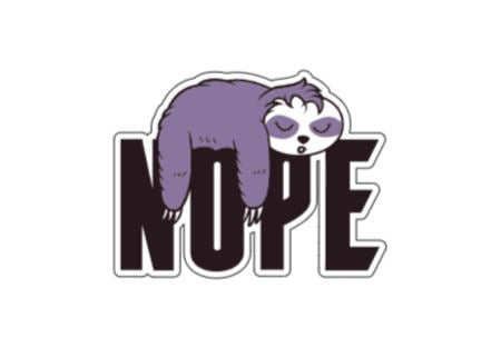 Nope Sloth