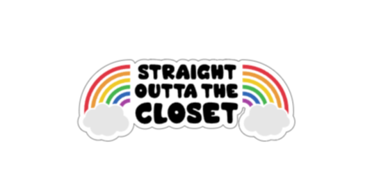 Straight outta the closet