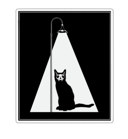 Lightpost Cat