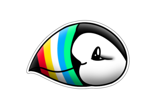 Disability Pride Puffin