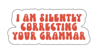 Silently correcting your grammar