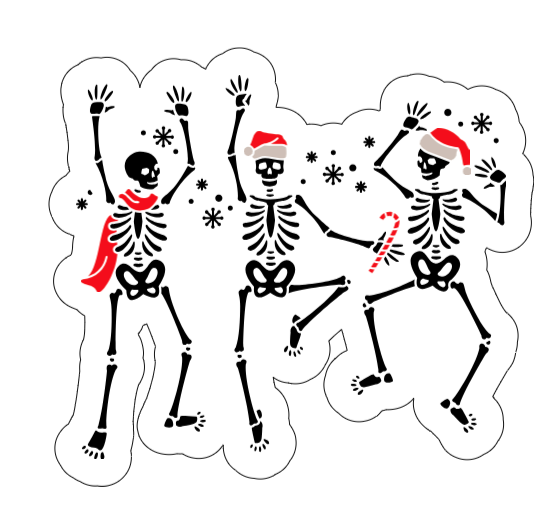 Christmas skelly party