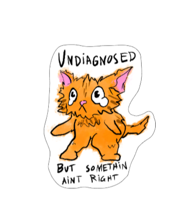 Undiagnosed.. but something ain't right
