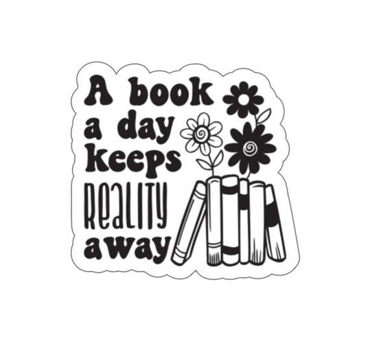 A book a day, keeps reality away