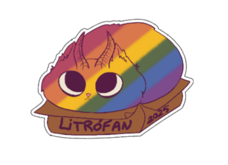 Litrófan 2025 stickers