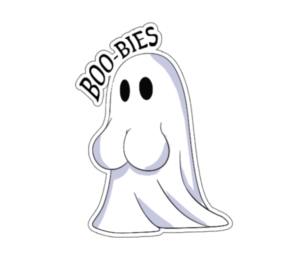 Roofus got "boo"bies límmiði