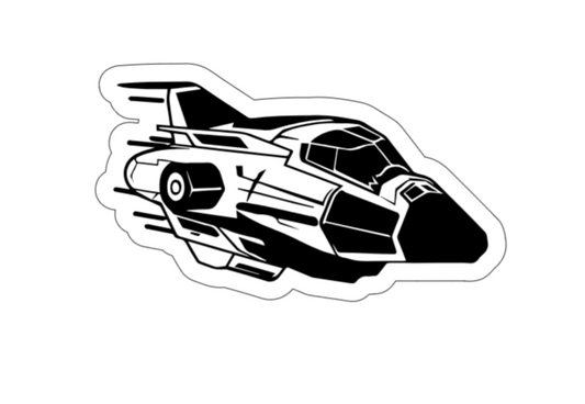 B&W Spaceship