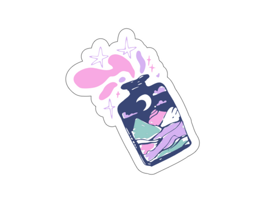 Mountains in a bottle