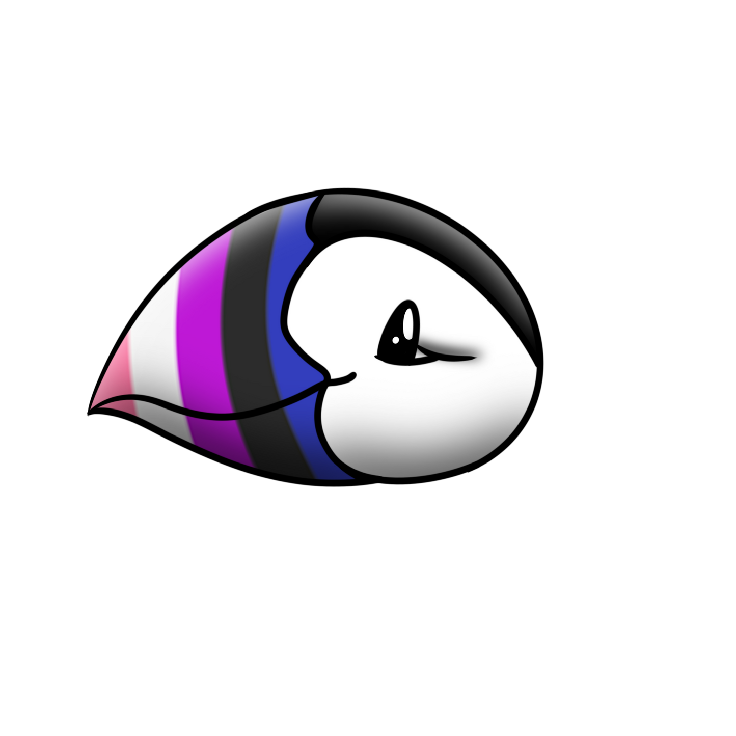 Genderfluid Puffin