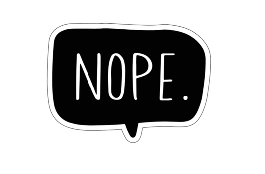 Nope. límmiði
