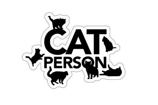 Catperson so many cats límmiði