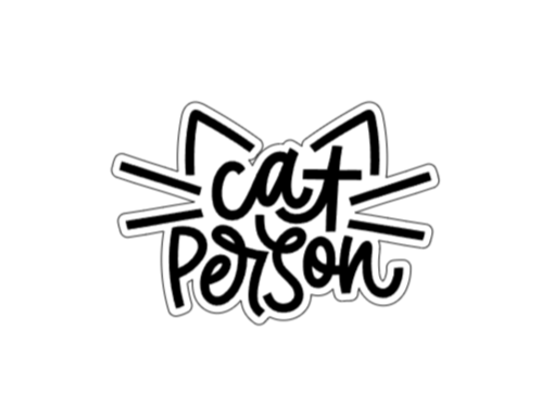 Catperson límmiði