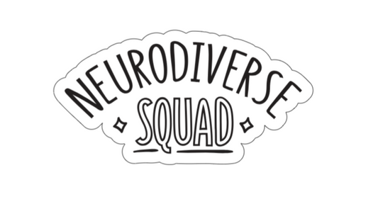 Neurodiverse Squad límmiði