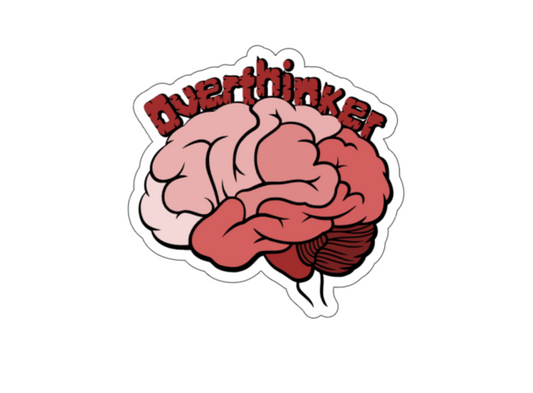 Overthinker límmiði