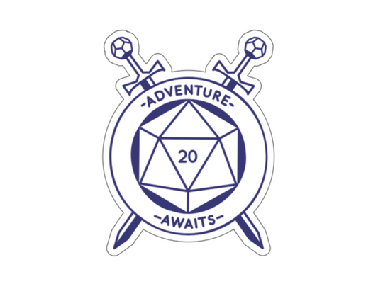 Adventure Awaits límmiði