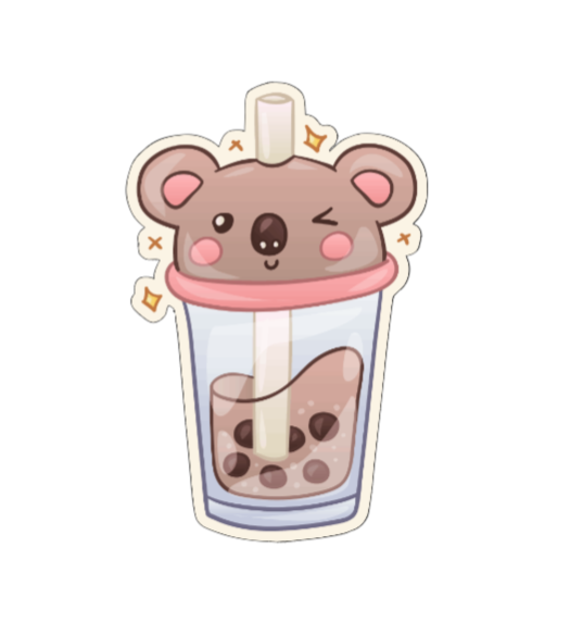 Boba Koala límmiði
