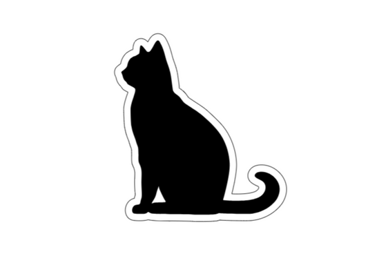 Shadow Cat límmiði