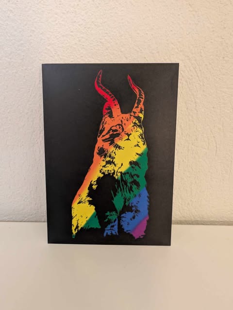 Litrófan Postcard