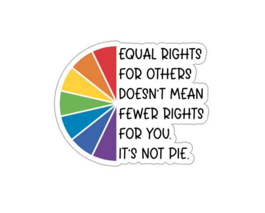 Equal rights is not pie