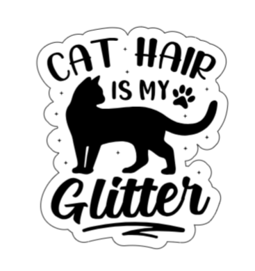 Cat hair is my glitter
