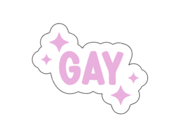 Sparkly gay