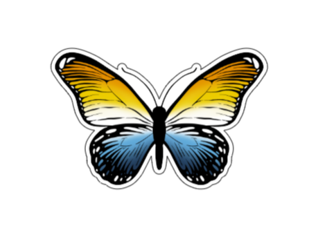 Aro Ace Butterfly