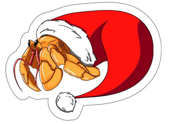 Hermit Crab Santa