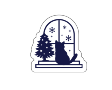 Christmas cat