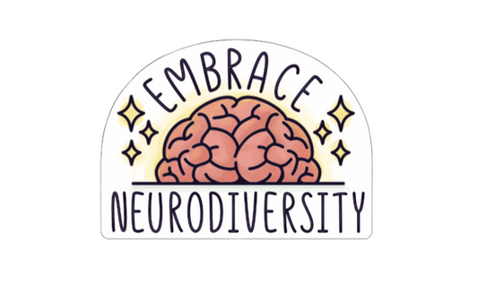 Copy of Embrace Neurodiversity límmiði