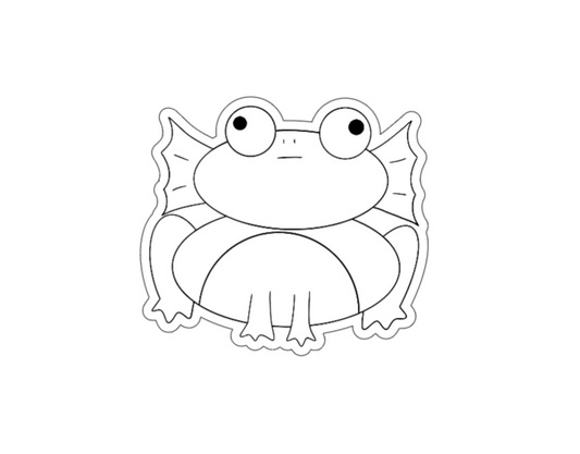 Frogiac Fiskur límmiði
