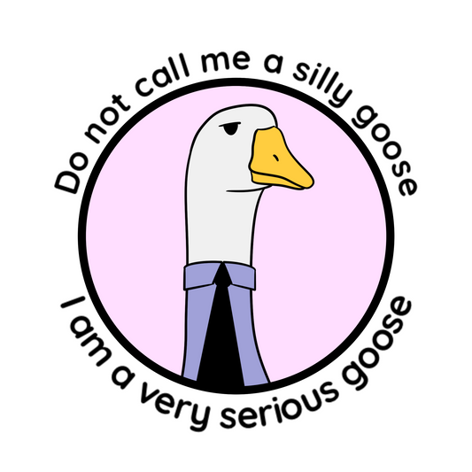 Serious goose